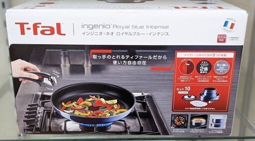 T-fal インジニオ･ネオ ロイヤル･ブルー セット10 未使用品　ag-ad053