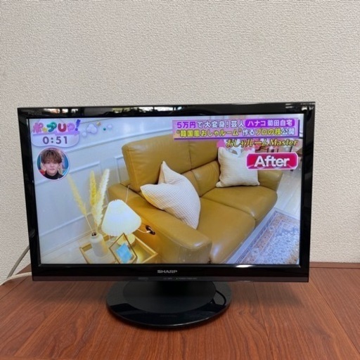 ⭐️SHARP 2018年製19インチ液晶TV LC-19P5