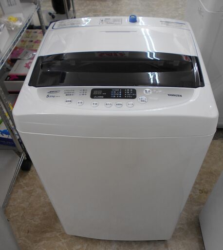 YAMAZEN 全自動洗濯機 ステンレス槽 5.0kg 2021年製 YWMA-50