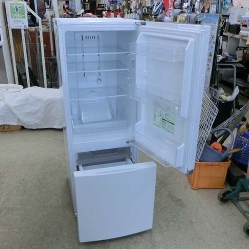 冷蔵庫 158L 東芝 2018年製 2ドア ホワイト 白 150Lクラス 百五十Lクラス 札幌 西野店