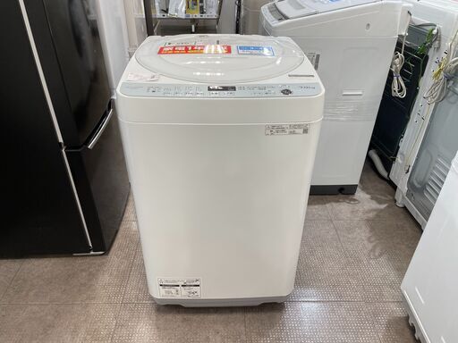 シャープ 全自動洗濯機5.5㎏