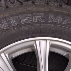 中古スタッドレスタイヤアルミホイールセット15インチ