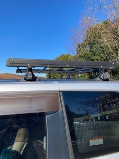 デリカd5  INNO ルーフキャリアセット 中古