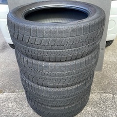 0円無料！195/55R16ブリヂストンスタッドレス中古4本セッ...