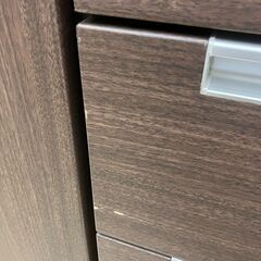 【お値下げ致しました！！】クローゼット 大型収納 9段 ミラー付き No.2379● ※現金、クレジット、スマホ決済対応※