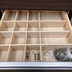 【お値下げ致しました！！】クローゼット 大型収納 9段 ミラー付き No.2379● ※現金、クレジット、スマホ決済対応※