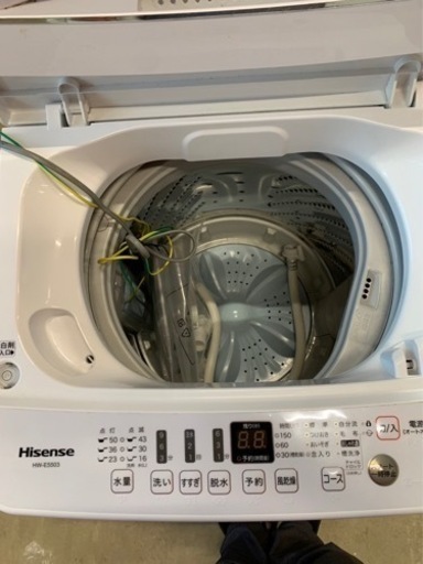 5 洗濯機2020年製