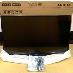 ★未使用品　aiwa/アイワ 2020年製 43V型 4K対応液...