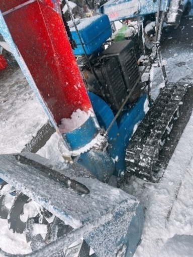 動作確認済み 実働 YAMAHA YT-875 除雪機 8馬力 セル付き始動 クローラー綺麗 使いやすい!!
