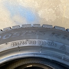 はめ替え工賃込み！205/55R16 ピレリ ランフラットスタッドレス 中古4