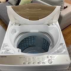 I571 ☆ TOSHIBA 洗濯機 （5.0㎏）☆ 2020年製 ⭐動作確認済⭐