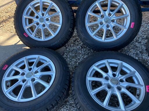 お取引確定】スタッドレスタイヤ ブリヂストン 15インチ 中古・美品 5