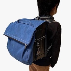 ランドセル補助バッグ「ランドセルンッ」簡単装着&大容量でササっと...