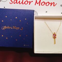 新品 サマンサティアラ セーラームーン キューティームーンロッド ネックレス