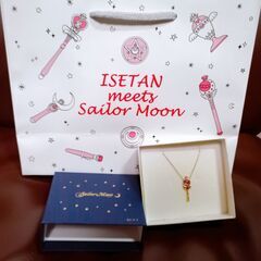 新品 サマンサティアラ セーラームーン キューティームーンロッド ネックレス