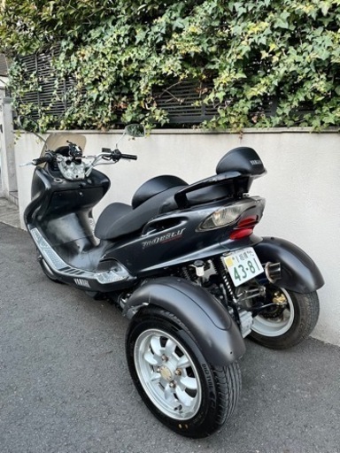 マジェスティ125 トライク　ヤマハ　側車付　普通自動車で運転できます マジェスティ125 トライク ヤマハ 側車付 普通自動車で運転できます