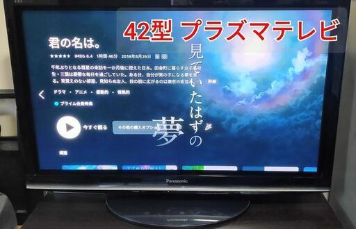 【42型】Panasonic VIERA プラズマテレビ TH-P42G1