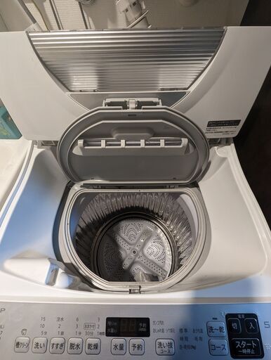 ES-TX5E 2020年秋モデル SHARP タテ型洗濯乾燥機 1年使用しました