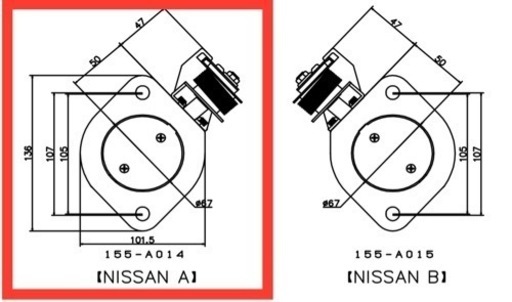 [未使用未開封品]アペックスECV日産用 155-A014 N-TypeA(日産TypeA) 180SX[RPS13系] シルビアSRエンジンターボ系[PS13,S14,S15] スカイラインGT-R[BNR32,BCNR33,BNR34] R32スカイライン[HCR32のRB20DET] セフィーロ[A31のRB20DET] ローレル[C33のRB20DET] ステージア[WGNC34のRB25DET]