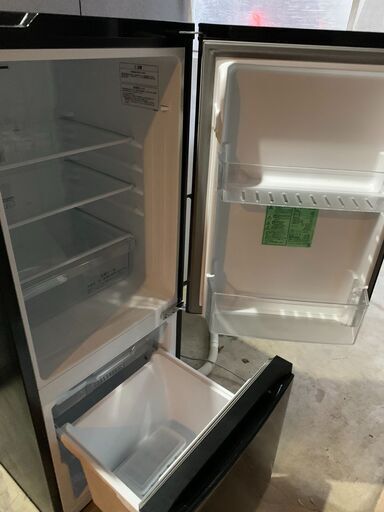 ハイセンス 冷蔵庫☺最短当日配送可♡無料で配送及び設置いたします♡ HR-D15EB 2021年製☺HSS012