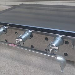 ガスグリラー グリドル 業務用 鉄板焼き お好み焼きそば イベント 祭り バーベキュー キャンプにも プロパンガス用 グリラー グリドル