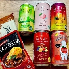 酎ハイ5本　お菓子おつまみ付き