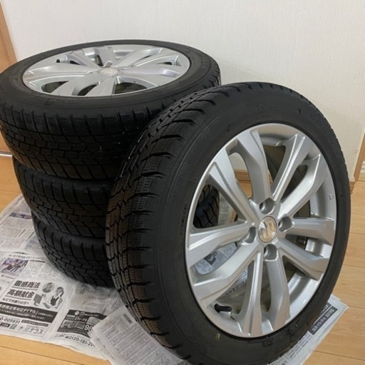 スズキ　スイフト純正ホイール+グッドイヤー icenavi6タイヤセット　185/55R16