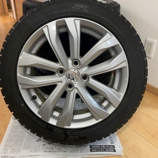 タイヤ、ホイール スズキ スイフト純正ホイール+グッドイヤー icenavi6 