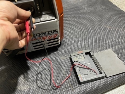 動作品 保管品 HONDA 発電機 EX-400 HONDA EX400 ポータブル発電機 デンタ ホンダ発電機 中古動作品