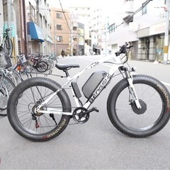 新車- 電動ファットバイク26インチ