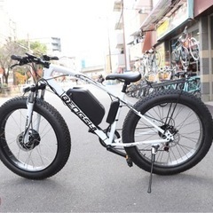 新車- 電動ファットバイク26インチ