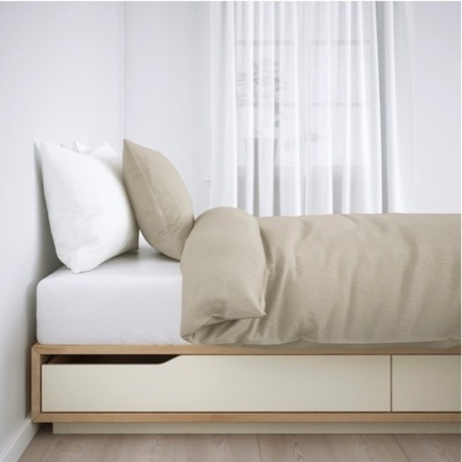 【ご成約済】IKEA ベッド【MANDAL（マンダール）】ダブルベッド