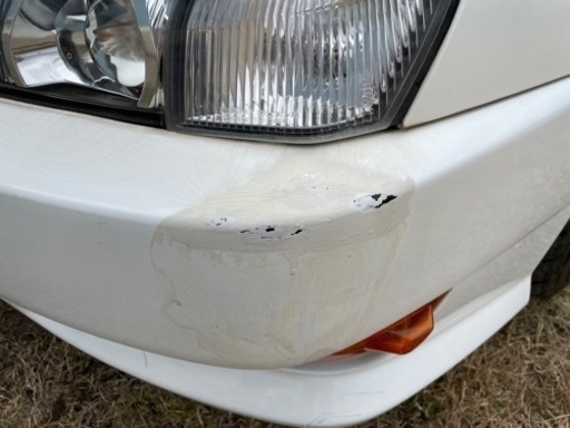 直接引き取り限定シルビアS14 後期 Fバンパー＆Fフェンダー 純正 S14