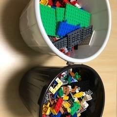 交渉中 LEGO レゴ大量 バケツ2個分 タイヤ沢山