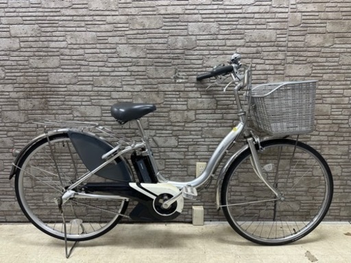 クリスマスSALE 東京23区配達無料　新基準　ブリヂストン　アシスタ　8.9Ah リチウム 電動自転車 中古　67
