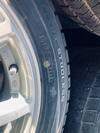 冬タイヤ 175/65R15 プリウス等用アルミ付きスタッドレス4本組