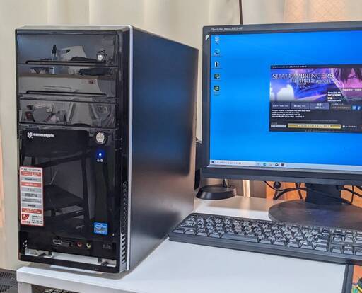 mouse computer ゲーミングPC/Core i7搭載/Apex、フォートナイトやValorantにも