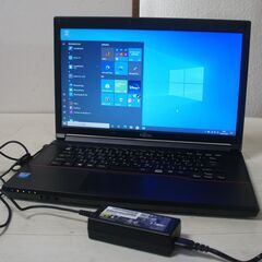 富士通 Win10 ノートPC メモリ 4GB 320GB 15...