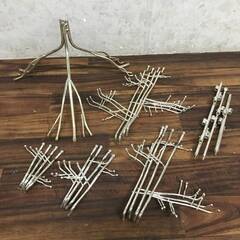 🔷🔶🔷FI15/52　メタル オーナメント ディスプレイ ツリー 4段 高さ120cm クリスマスツリー ホリデー インテリア ワイヤー スタンド 装飾 X\'mas🔷🔶🔷