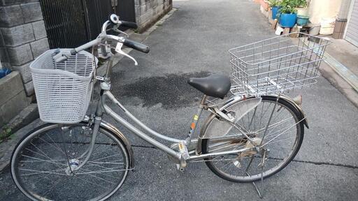 【メンテナンス整備済み】ブリジストン　ファミリーサイクル　２６インチ　ステンレス製品　アルミ合金フレーム（錆びない自転車、錆にかなり強い）