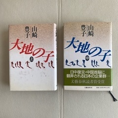 大地の子（上）（中）【山崎豊子】2冊組