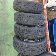 2020年製ｽﾀｯﾄﾞﾚｽﾀｲﾔ&ﾎｲｰﾙ4本ｾｯﾄ 185/65R15 