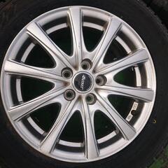 2020年製ｽﾀｯﾄﾞﾚｽﾀｲﾔ&ﾎｲｰﾙ4本ｾｯﾄ 185/65R15 