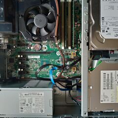 HP ProDesk SSD(128GB)＋HDD(500GB)動作保証付き!A01