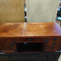 【愛品倶楽部柏店】岩谷堂　両袖文机