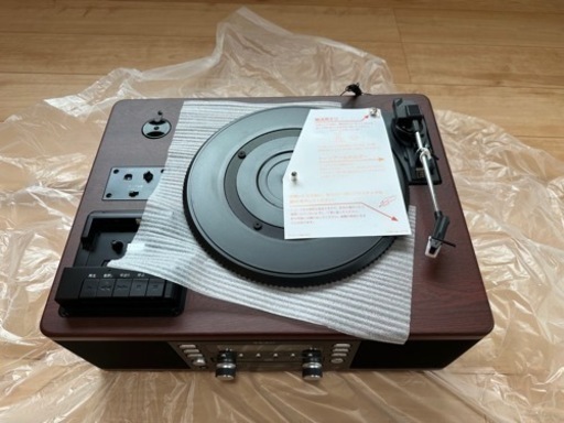 決まりました【未使用】TEAK LP-R550USB ターンテーブル&カセット付CDレコーダー