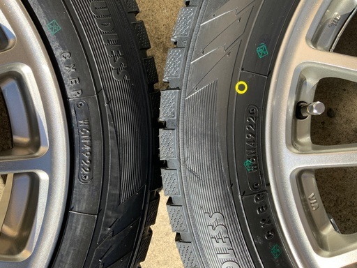 タイヤのみ⭐︎2022年47/49週製造215/60R17新品スタッドレス4本セット 