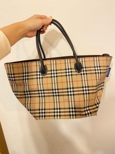 バーバリーブルーレーベル　トートバッグ