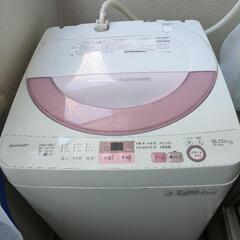 【完動品】シャープ 6kg洗濯機【2016年製】　