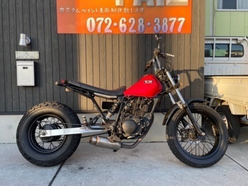 ★26万円！TW225 セル付き！自賠責保険付き！快調！ヤマハ　TW DG09Jスカチューン ロンスイ